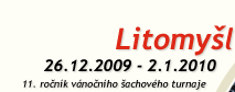 Litomyšl, 26.12.2009-2.1.2010, 11. ročník vánočního šachového turnaje