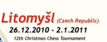 Litomysl (Czech Republic), 26.12.2010-2.1.2011, 12th christmas chess tournament